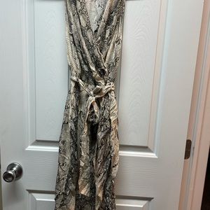 Worn once alligator print dress.